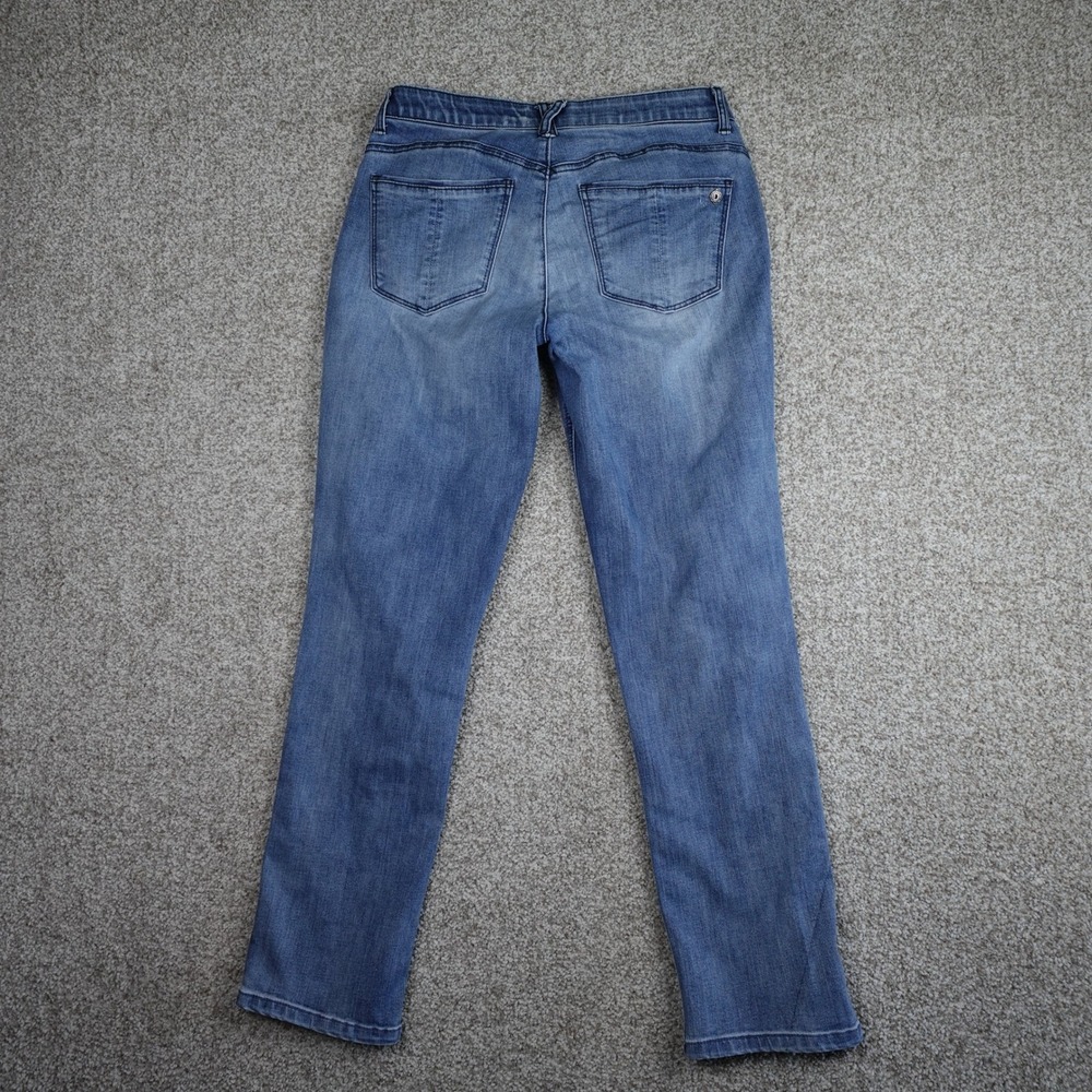 Democracy Absolution Girlfriend Jeans Blue Medium Wash Womens 6 B1848POK - Picture 5 of 9